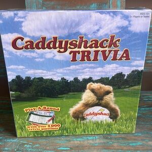 Caddyshack Trivia Game New in Box 2+ Players or Teams